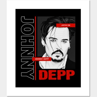 Justice for Johnny Depp! Posters and Art
